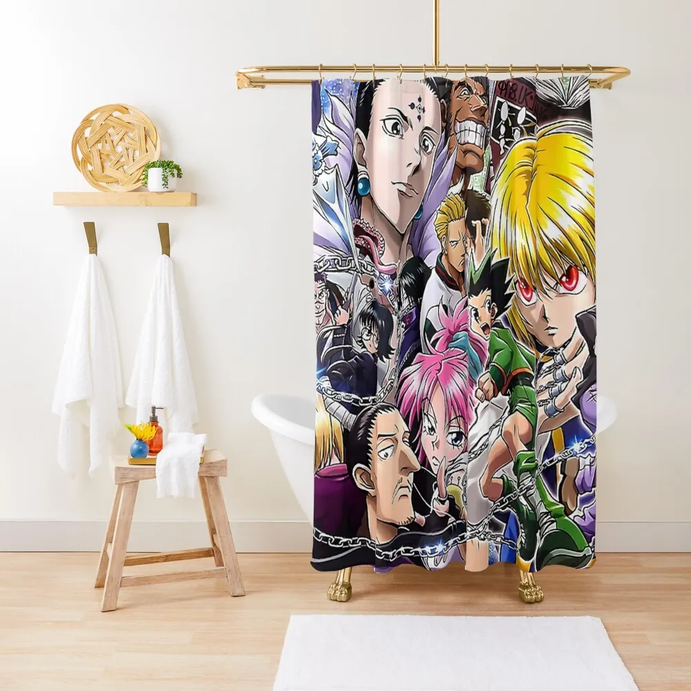 

Best Poster Anime Manga Shower Curtain Cover Bathroom And Shower Products Toilet Accessories Bathroom Curtain
