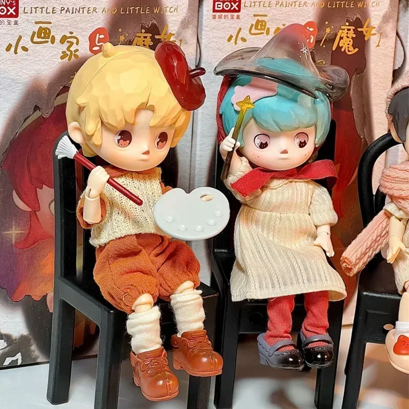 ชุดฟิกเกอร์สำหรับตุ๊กตาเพนนีกล่องตุ๊กตาปีศาจขยับได้ obtisu 1/12 BJD คอลเลกชันตุ๊กตาขยับแขนขาได้ของเล่นของขวัญเซอร์ไพรส์