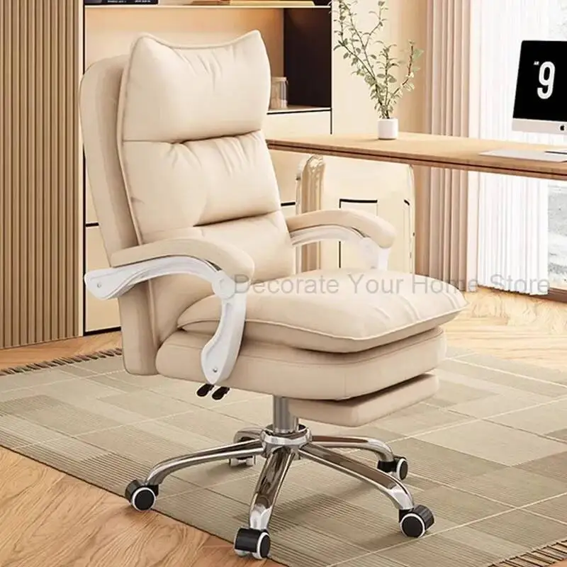 

Chair Back High Computer Ergonomic Salon Office Chair Gamer Lounge Rolling Kneeling Desk Computer Bureau Meuble Luxury Furniture