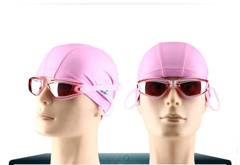 Schwimmbrille für Erwachsene, Poolbrille, Antibeschlag, für Männer und Frauen, UV-Schutz, optische wasserdichte Schwimmbrille mit Ohrstöpseln – Detail 11