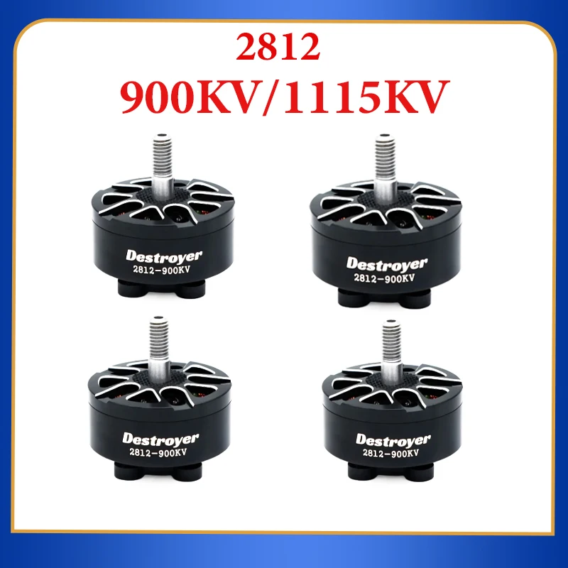 Cosmicrc 2812 900KV/1115KV 2-6S Brushless Motor for 7-9 inch FPV long distance racing Drone motor Diy Parts