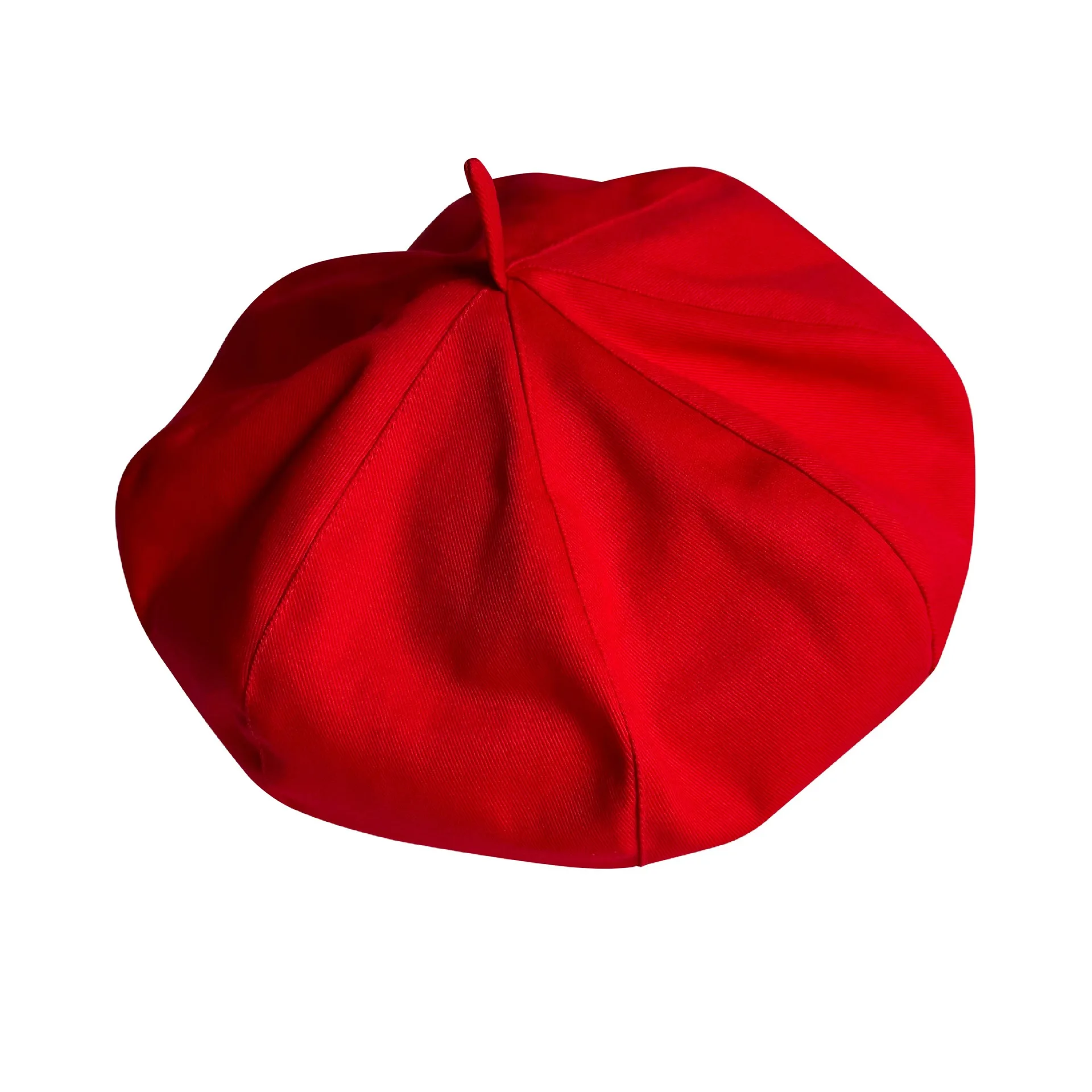 women-thin-red-beret-hat-vintage-octagonal-painter-cap-versatile-light-headwear-for-spring-summer