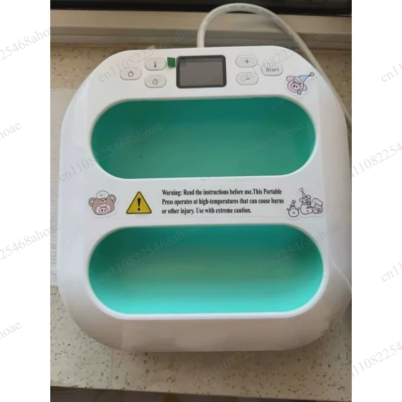 Small hot label T-shirt heat map sublimation transfer machine hot press, household portable heat transfer machine