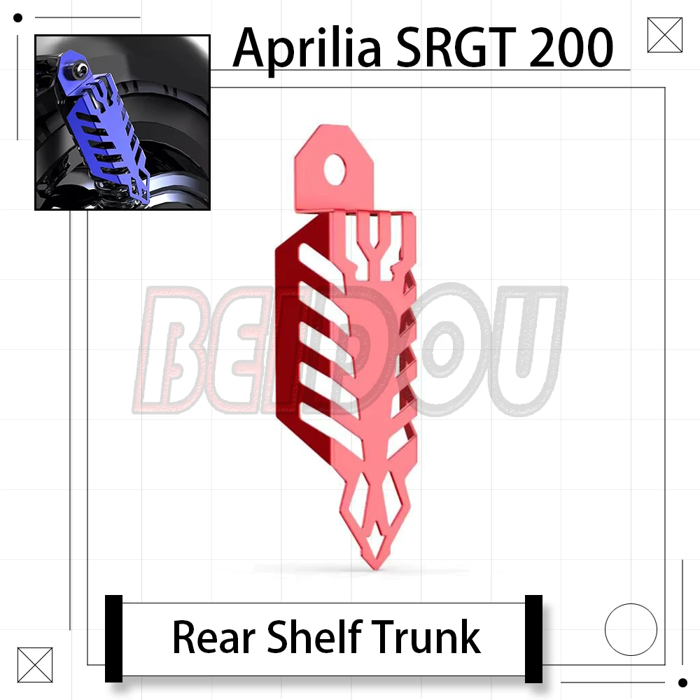 

New For Aprilia SRGT 200 SR GT 200 GT200 Motorcycle Modified Shock Absorber Cover Shock Absorber Protector
