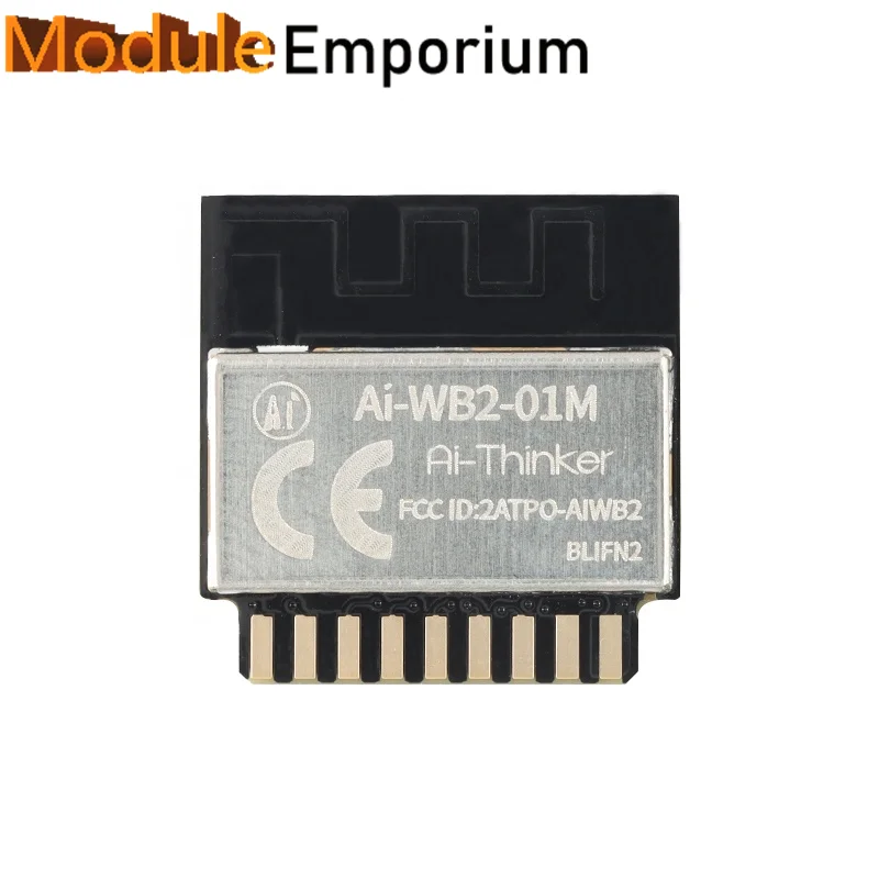 AI-WB2-01M Serial Port WiFi BLE Bluetooth Two In One WiFi Module