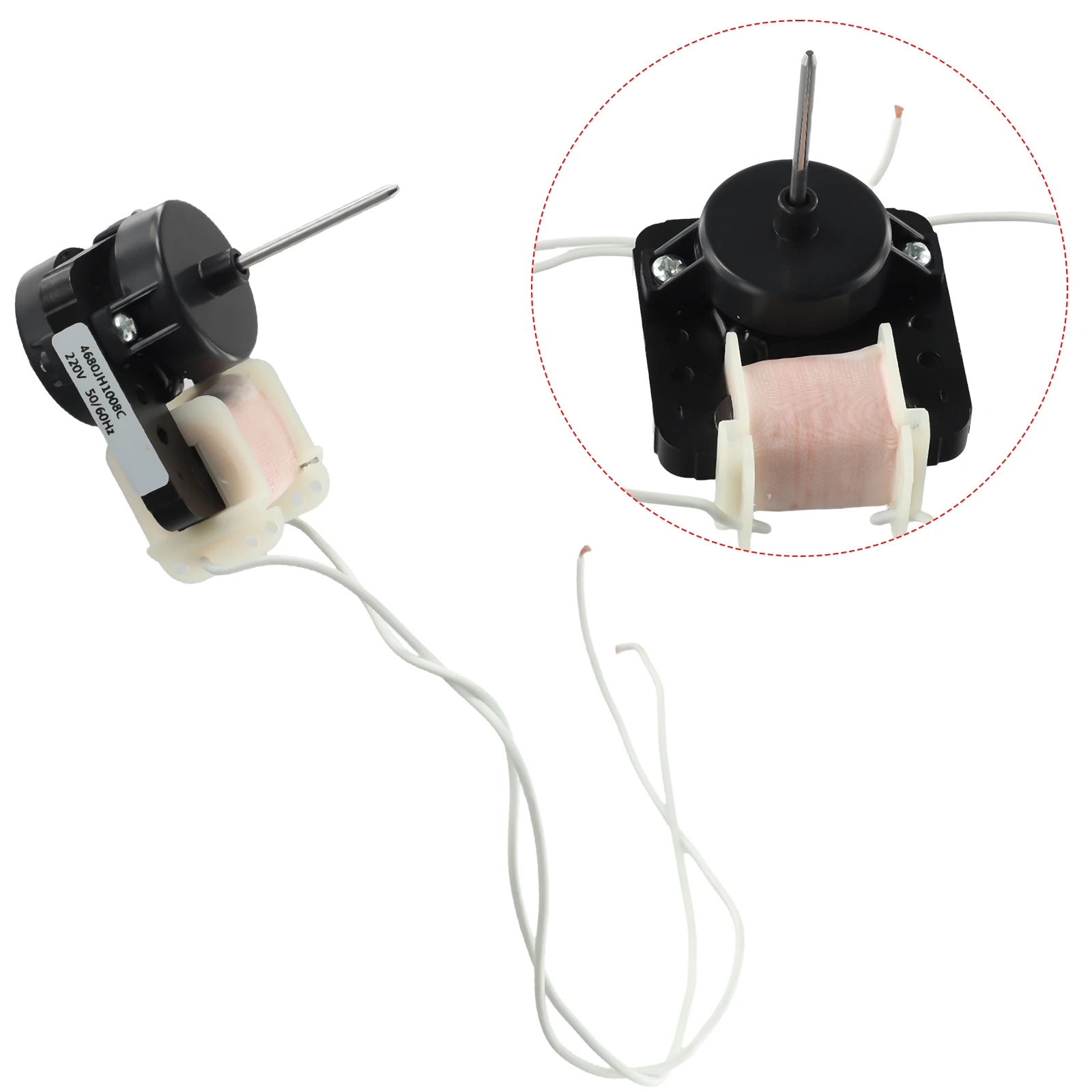 Refrigerator Fan Motor Replacement Save Time&Money Spare Parts 220V-240V Accessories Useful Easy To Install Fix