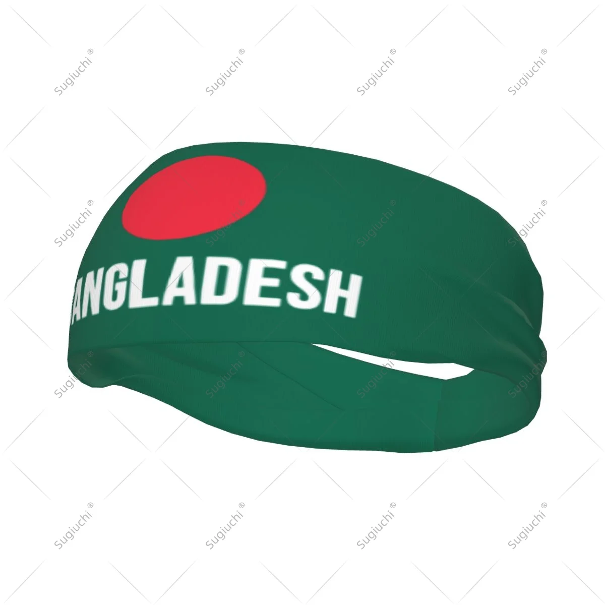 

Men Women Bangladesh Flag Elastic Wide Headbands For Yoga Fitness Tennis Running Gym Sports