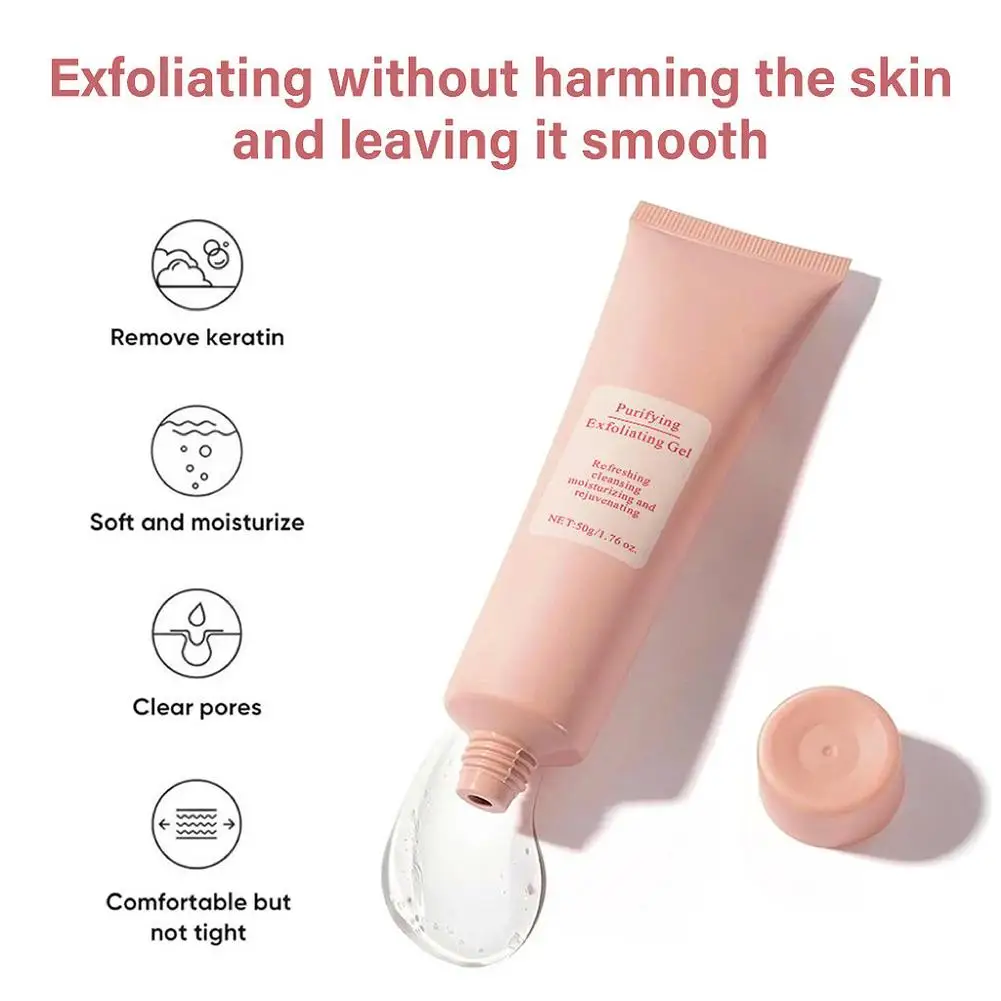 

50g Purifying Exfoliating Gel Gentle Exfoliating Facial Scrub Cleanser For Body Face Moisturizing Nourishing Repair Skincare