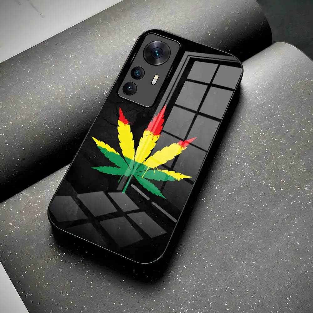 Weed Leaf Pot Kush 420 Smoke For OPPO A 55 54 One Plus 8T 92s A93s A94 95 8 9 7 Pro FindX3 X5PRO RENO4 RENO7 Reno4se 5F 6Z Glass