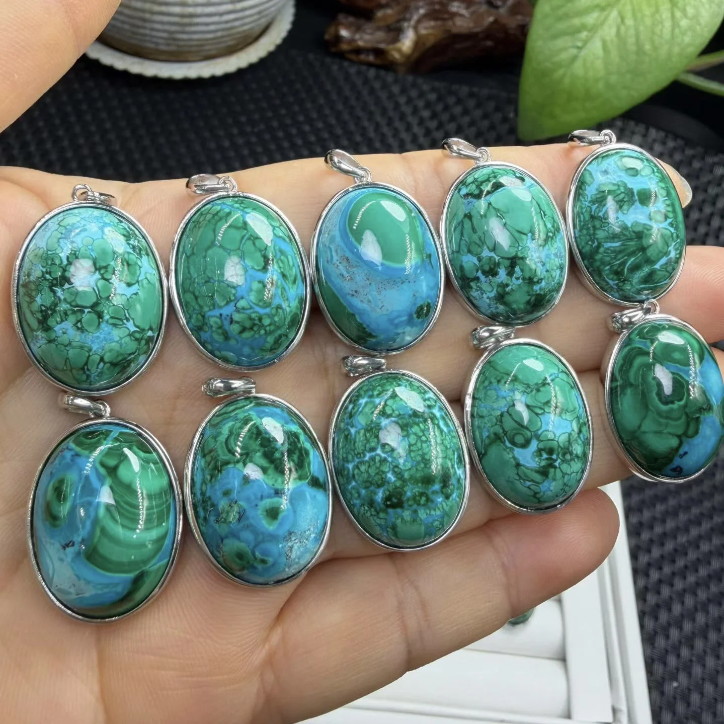 1-pc-natural-malachite-chrysocolla-oval-cabochon-pendant-15x20mm-925-sterling-silver-reiki-healing-stone-jewelry-gift-women