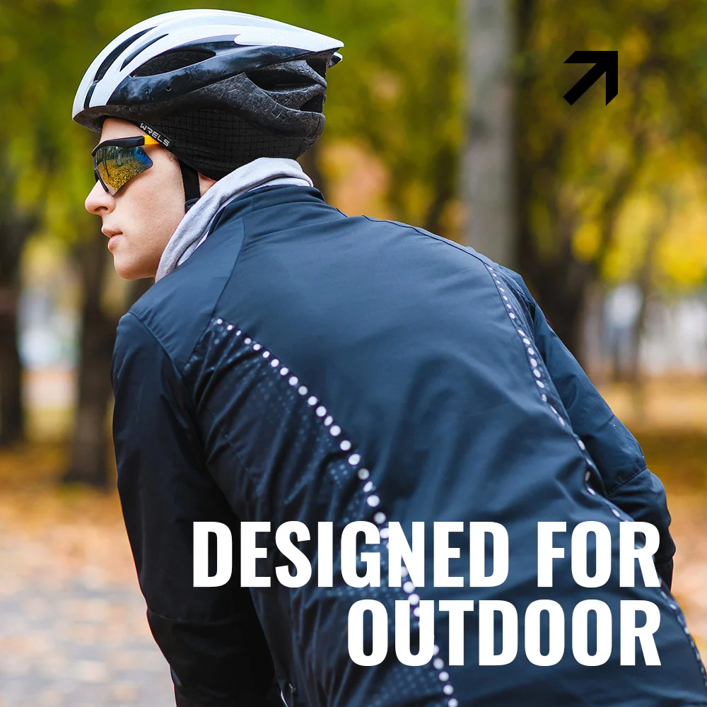 WRELS 겨울 귀마개 헤드밴드 플리스 헤드밴드 러닝 사이클링 보온 귀마개 하이킹 스키 습... - 1