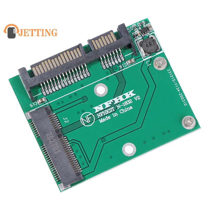 1pcs padrão MSATA SSD para 2,5 polegadas SATA adaptador conversor placa de cartão laptop desktop