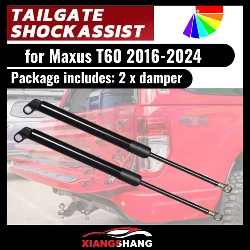 Soportes de elevación de puerta trasera para camioneta Maxus T60 2016-2024, amortiguadores de resortes de Gas para maletero, 2 uds.