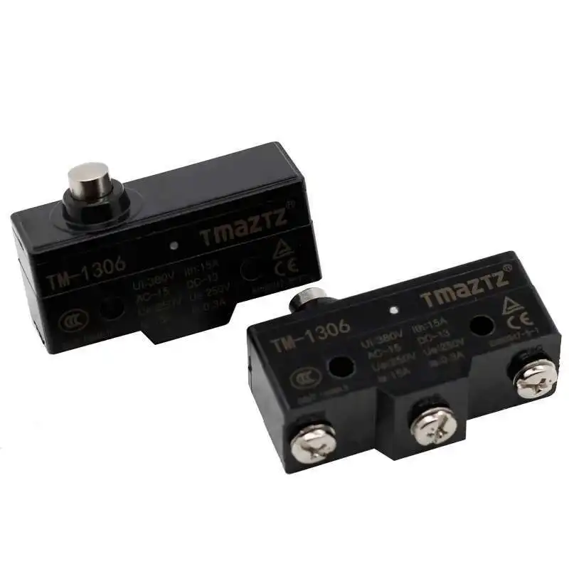 

Push Button Plunger Momentary Micro Limit Switch SPDT 15A