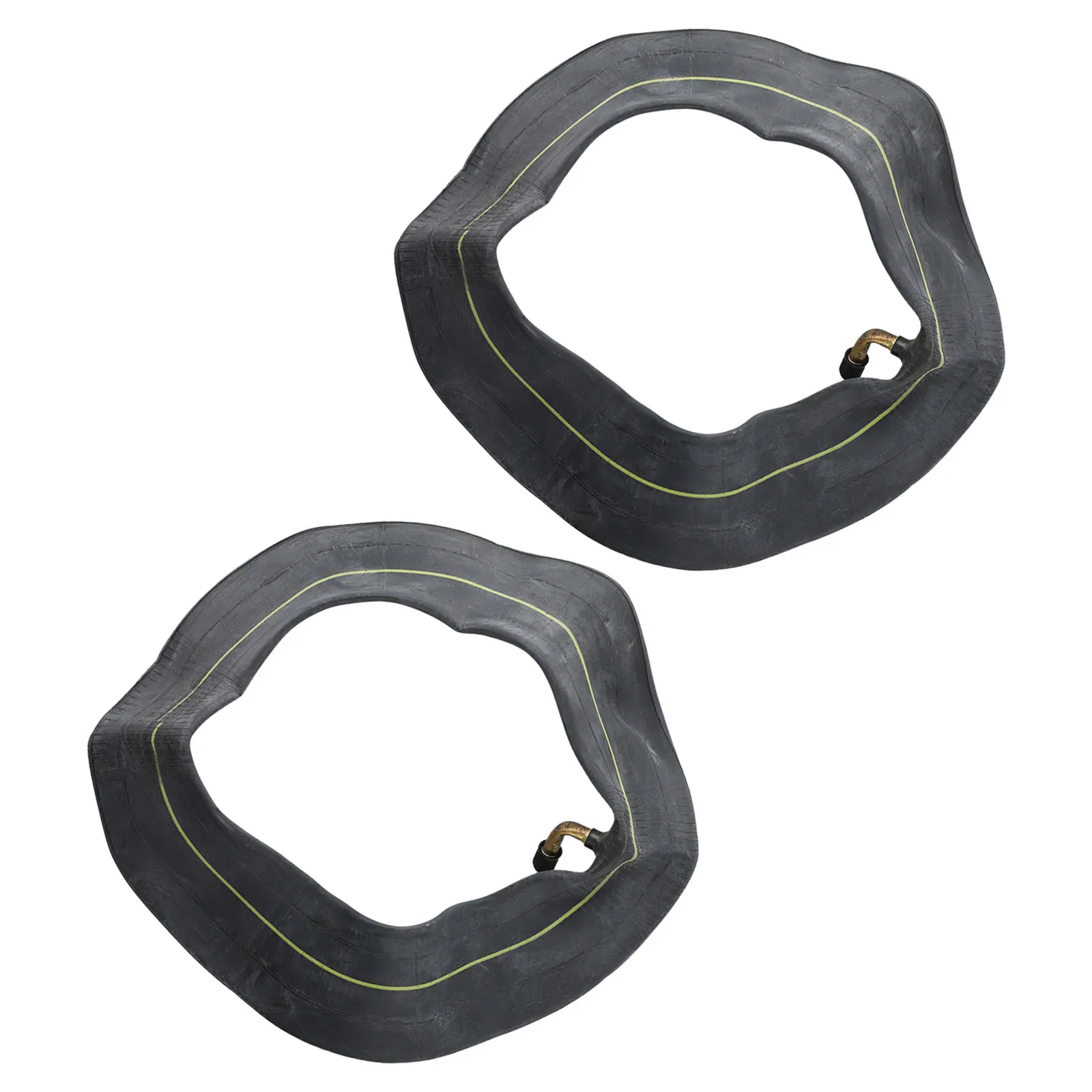 Achieve Smooth Rides with 10 inch Inner Tube, Thickened Tyre for Kugoo M4 Electric Scooter, Black+Yellow, 1/2 pcs Pack