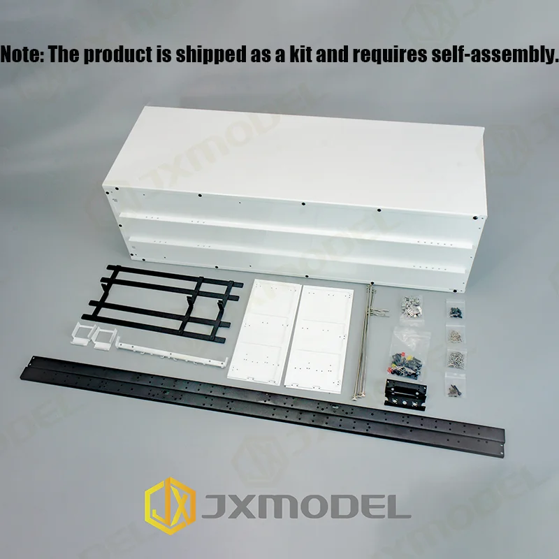 JXmodel Metal Simulation Model Secret Carriage Kit for 1/14 Tamiya RC Truck for SCANIA 770S R620 for VOLVO Arocs MAN TGX Car