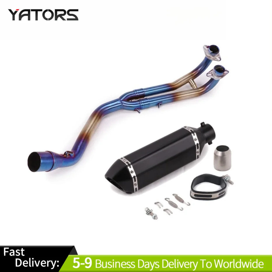 

Exhausts Pipes For Yamaha TMAX500 TMAX530 2008-2016 51mm Full Exhaust Front Pipe Muffler System Exhaust Systems Exhausts Pipes