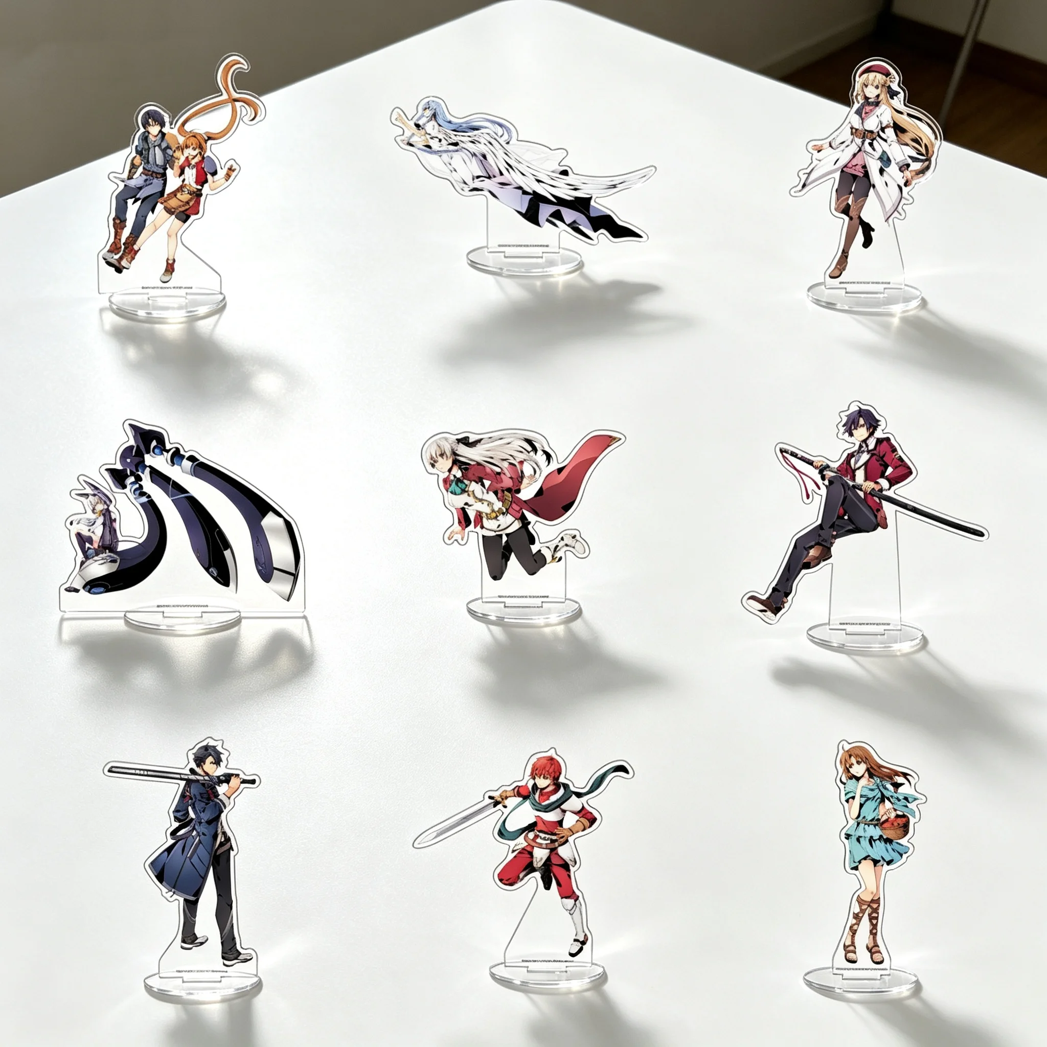 The Legend of Heroes: Trails in the Sky 40th Anniversary Edition Estelle Bright Acrylic Stand Model Plate Keychains Desk Decor