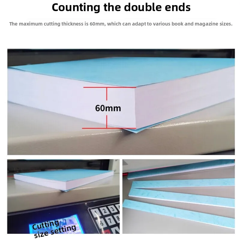 Fully Automatic Electric Intelligent A3/A4 Book And Document Cutter, CNC Office Desktop Heavy-Duty Paper Cutter