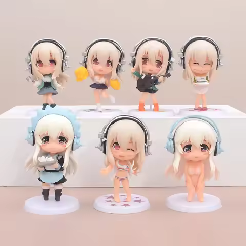 1pc random color Decorate Your Cakes with Sonic PVC Miniature Figures - 7 Assorted Styles