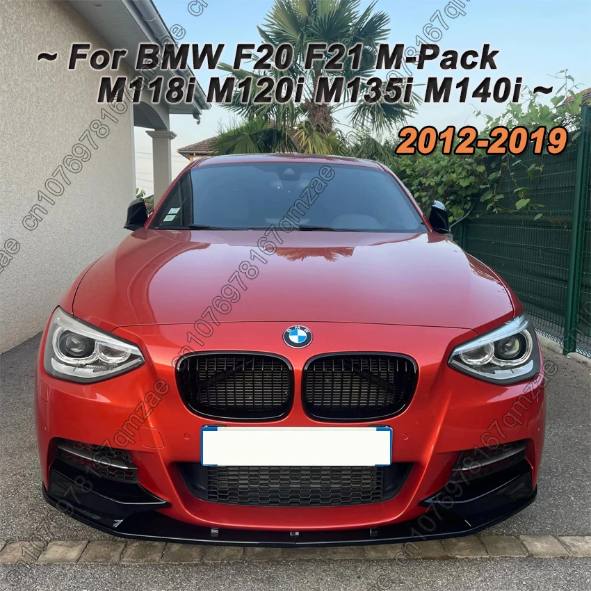 

Диффузор для переднего бампера для BMW серии 1, F20 F21 M-Pack M118i M120i M135i M140i 2012-2019, спойлер, разветвители, комплекты кузова