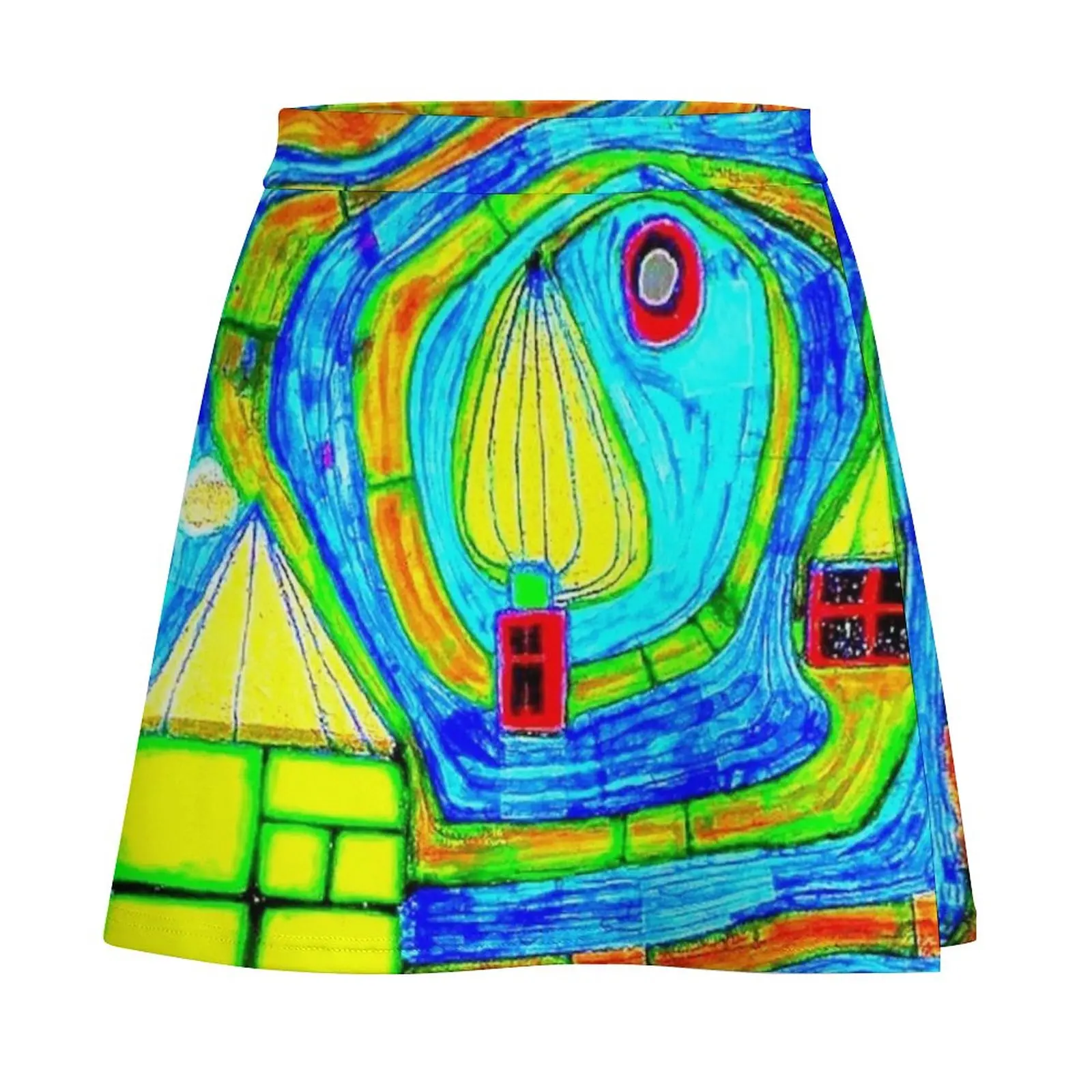 The End of Waters neon Mini Skirt skirts for women 2023 skirt sets fairy grunge