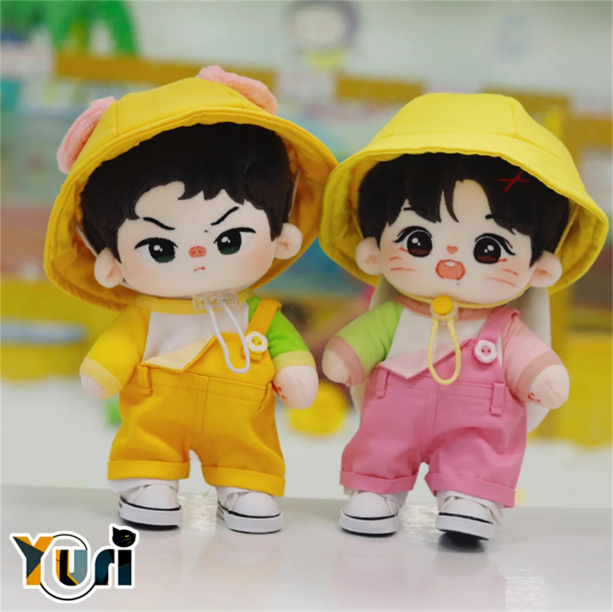 Yuri MDZS Wang Yibo Xiao Zhan Idol Star 20cm Plush Doll Toys Sitting Standing Posture Body With skeleton Cute Cosplay Pre-order