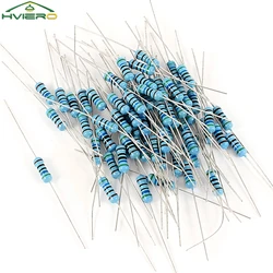 100 Stuks 560 Ohm Weerstanden 1% 1/4W Cilinder Ideale Koolstoffen Directe Invoeging Voor LEDs Bulk Vlechtfilm Krachtige Bescherming Circuit