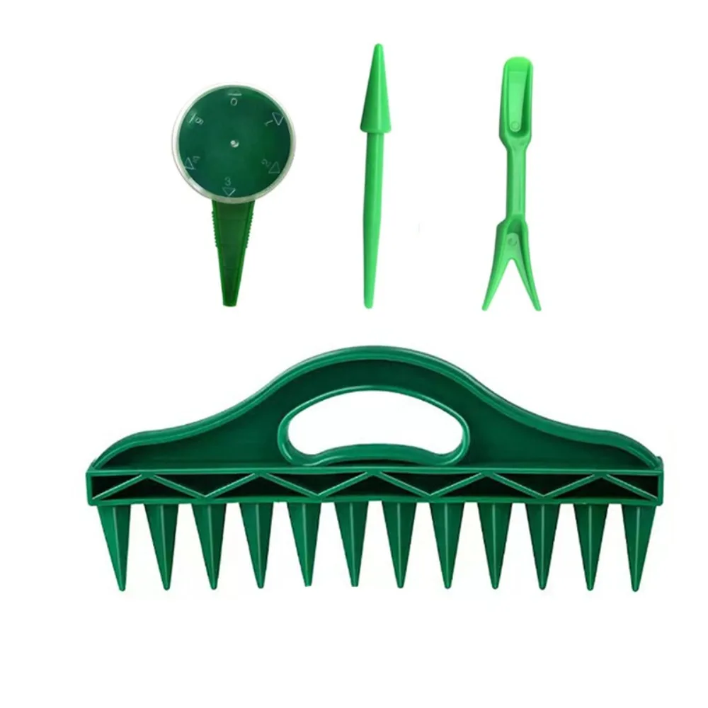 Ручной дозатор семян, набор для быстрого пробивания отверстий, многофункциональный инструмент для семян, портативный инструмент для семян для мелких семян