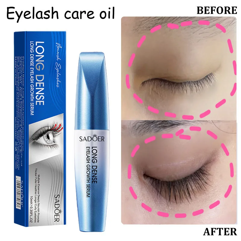 Siero per la crescita rapida delle ciglia Ciglia naturali Enhancer Sopracciglia più spesse Sollevamento Essenza Ciglia più piene Cura degli occhi Cosmetico coreano