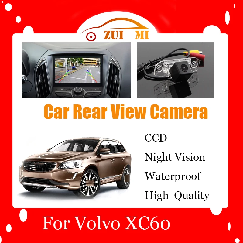 

Car Reverse Rear View Camera For Volvo XC60 2009~2015 CCD Full HD Night Vision Backup Parking Camera