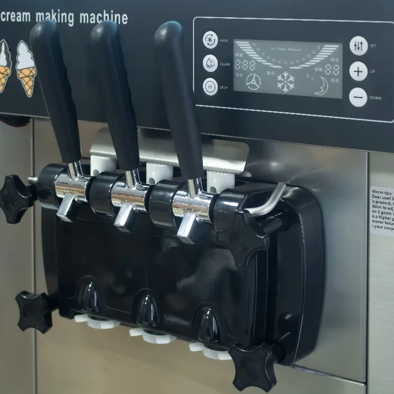 2026 Commercial Desktop Automatic  Cone Machine Soft Ice Cream Ice Creme Machine Hard Ice Cream