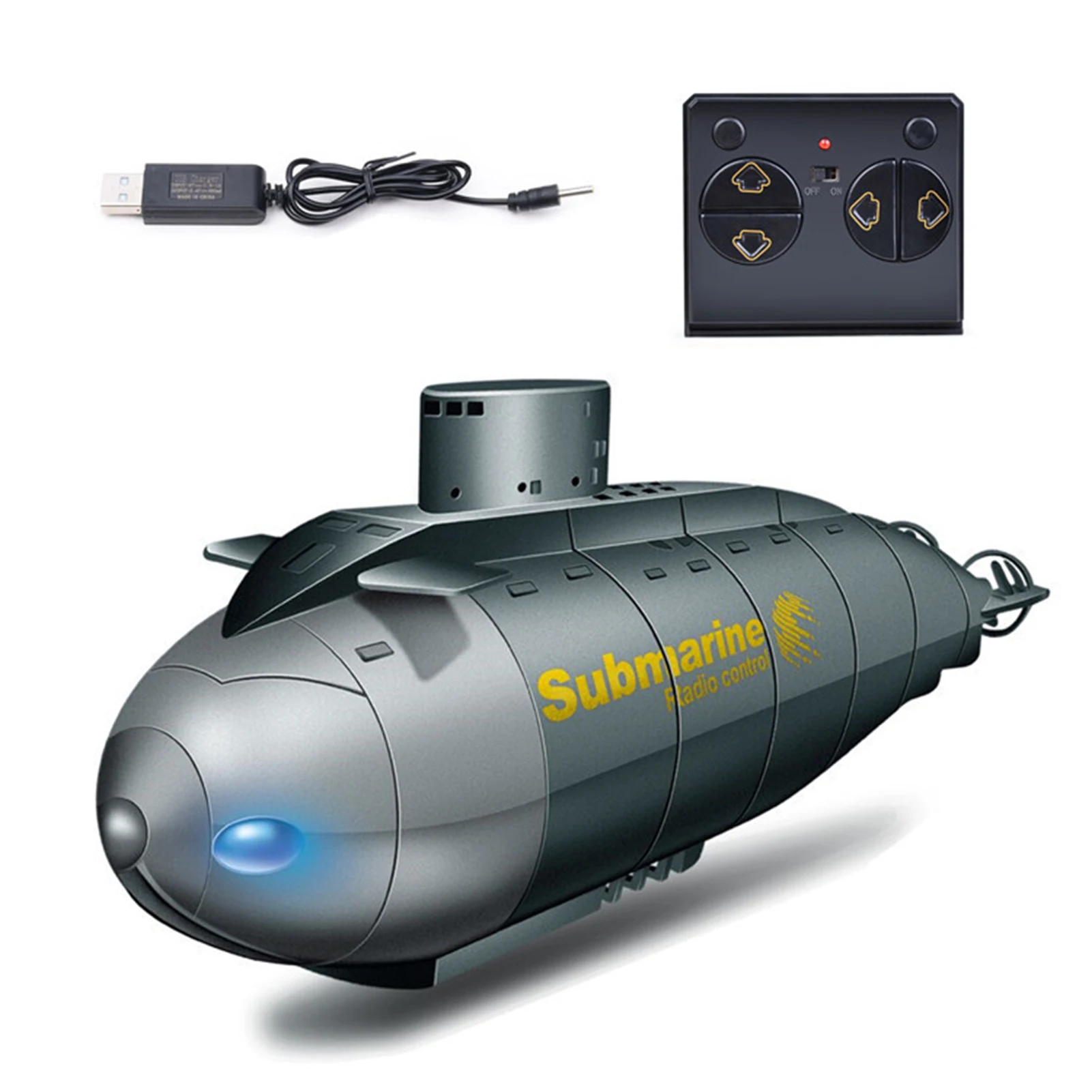 Mini RC Submarine Remote Control Boat Mini RC Boat RC Race Boat 6CH Gift Toy Kids Boys