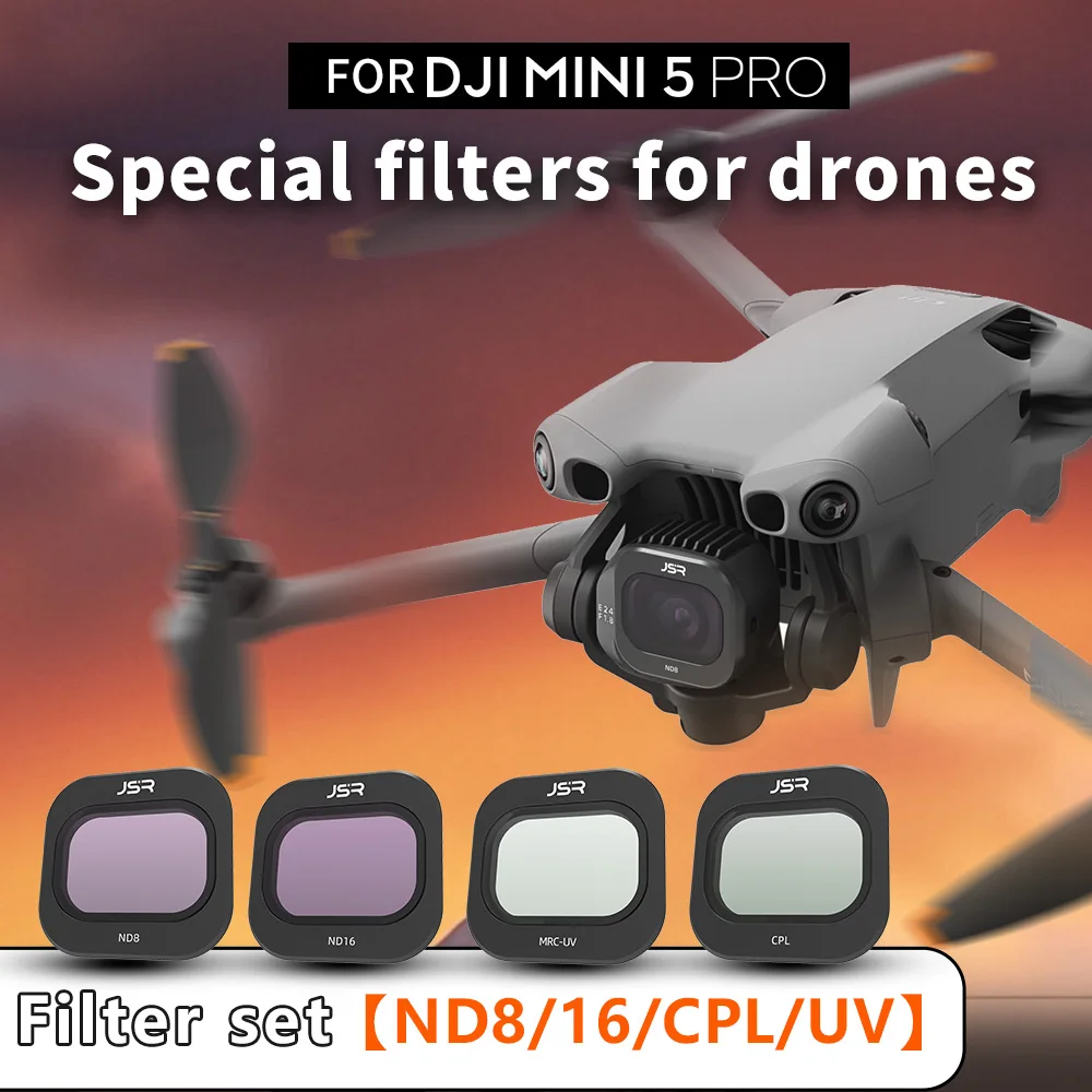 

Suitable for DJI mini5 Pro filter, UV lens protection lens, ND dimming polarization drone aerial photography accessories