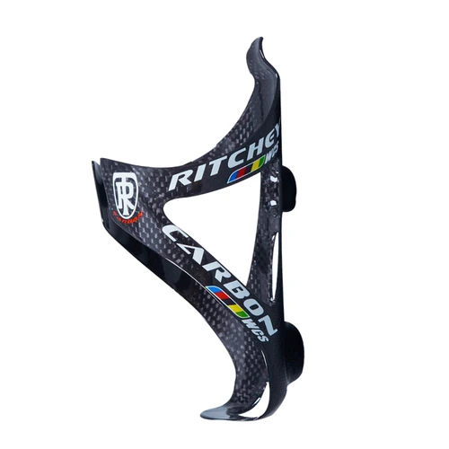 Imagen 2 del producto Soporte para botella de agua de bicicleta de fibra de carbono 3K brillante/mate, soporte para botella de ciclismo, accesorios para bicicleta de montaña y carretera