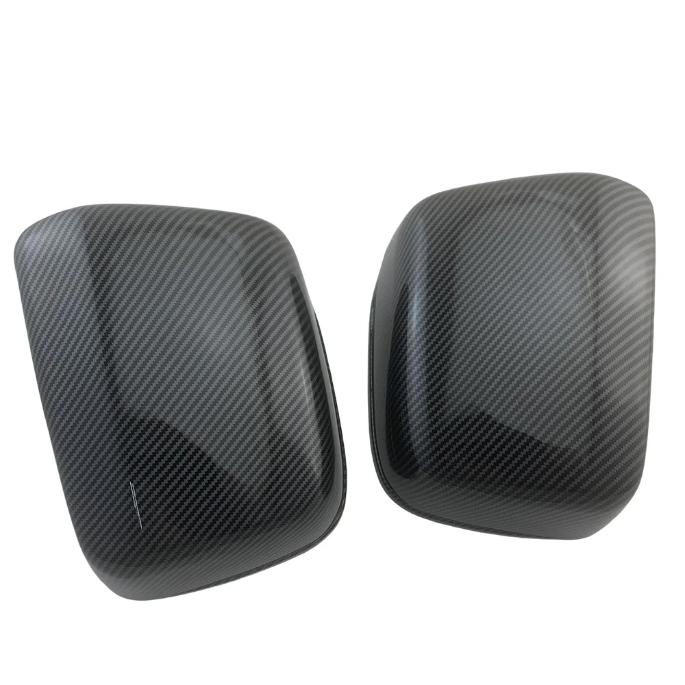 For Lexus RX300 1996-2002 Carbon Chrome Silver Bright Black Door Mirror Cover Stickers Exterior Car Decoration Accessories