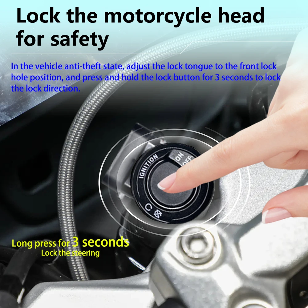 Motorcycle Keyless Start System Lock Without Key For BMW G 310 GS 310GS 2017-2024 2025 Smart Ignition Control Electronic Switch