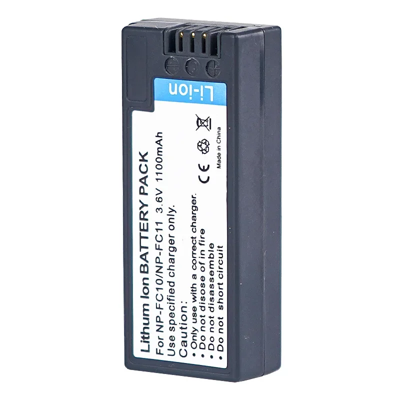 3.6V NP-FC10/FC11 1100mAh Is Suitable for Sony Camera Battery DSC-F77 DSC-F77A DSC-FX77 DSC-P2 P3 P5 P7 P8