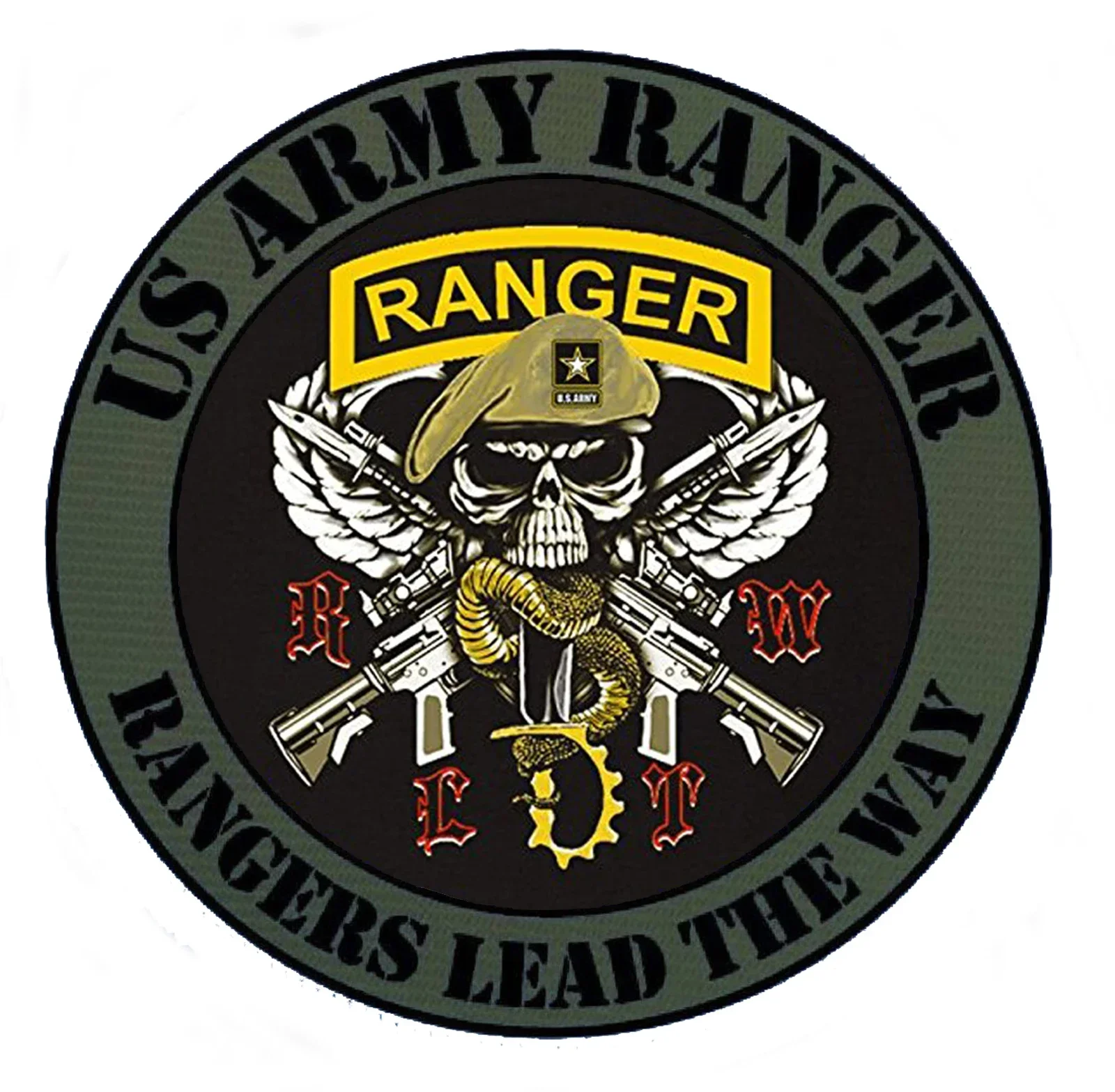 

Rangers Lead The Way. US Army Ranger Warrior T-Shirt 100% Cotton O-Neck Short Sleeve Summer Casual Mens T-shirt Streetwear