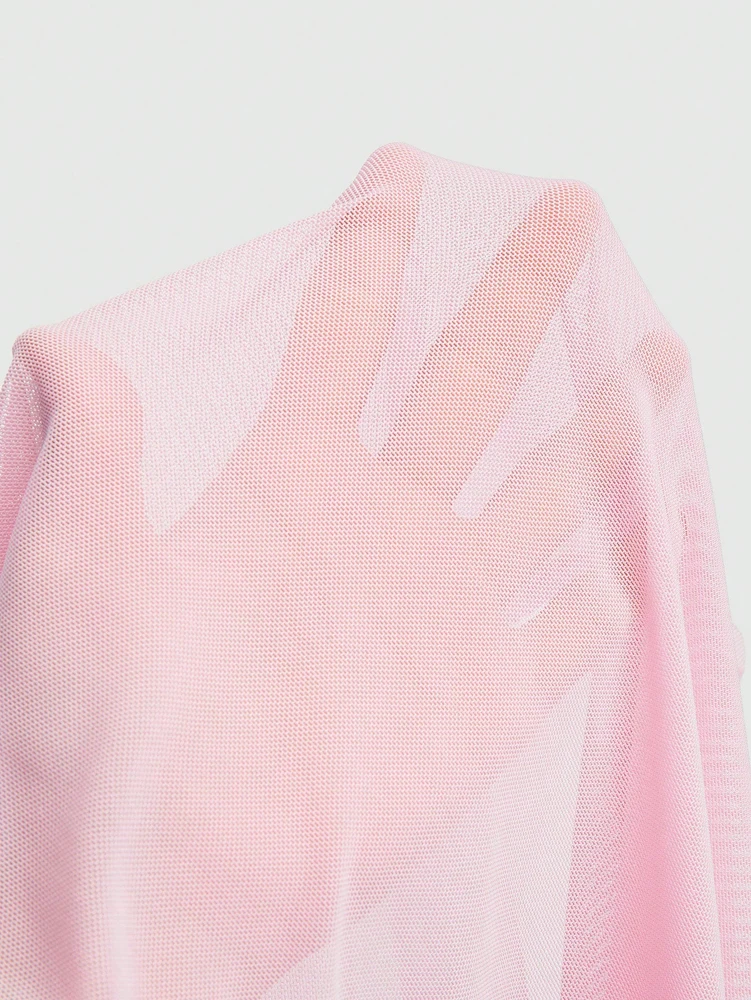 Plus Size Damska różowa kamizelka pod szyję Sweetheart Cute Camisole Layered Tank Solid Color Loose Polyester Material