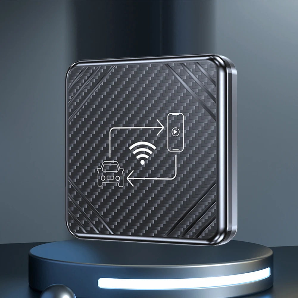 

Wireless CarPlay Android Auto Box Carplay AI Box Mirrorlink Smart AI Box WiFi BT Support Car with OEM Wired CarPlay/Android Auto