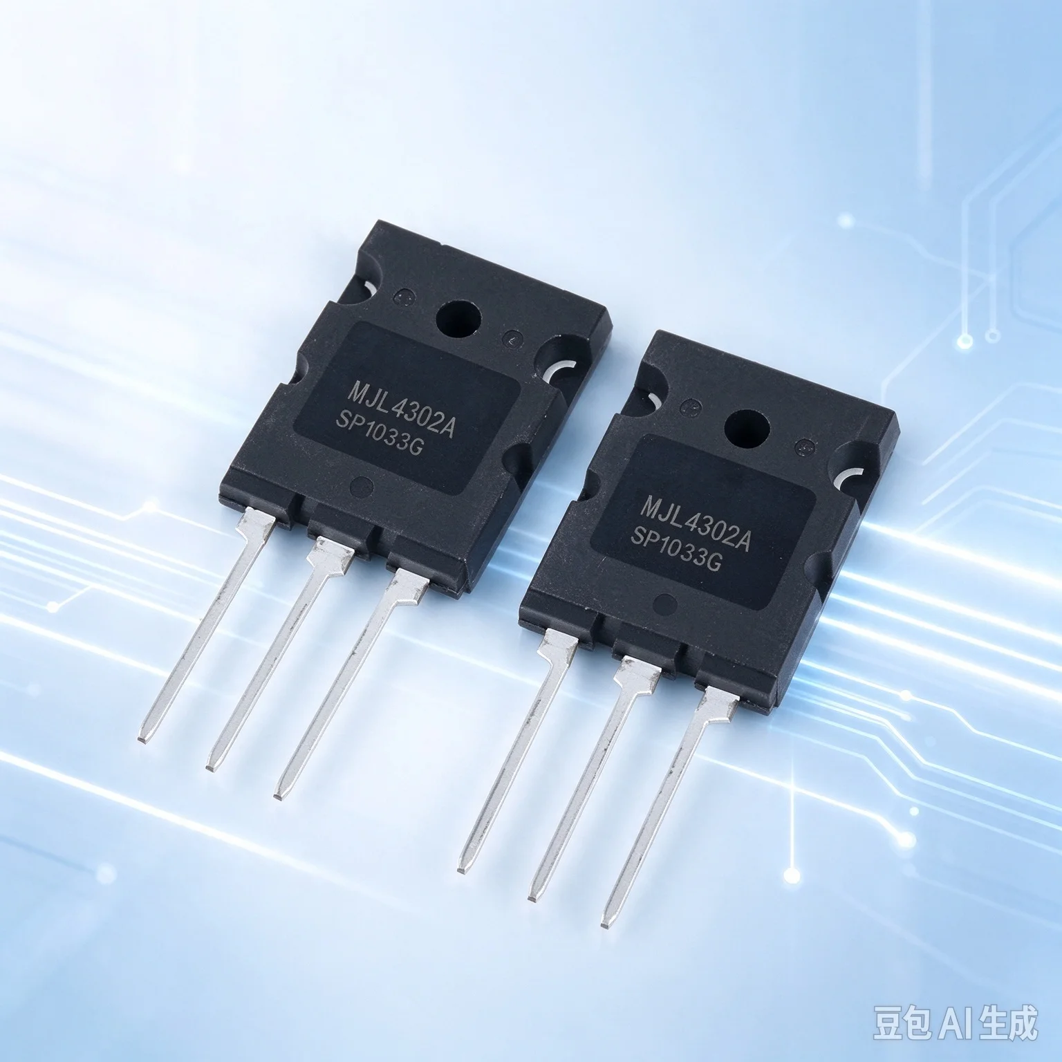 Power for ON Semiconductor MJL4302A MJL4281A High Power Audio Amplifier Matched Pair New Original