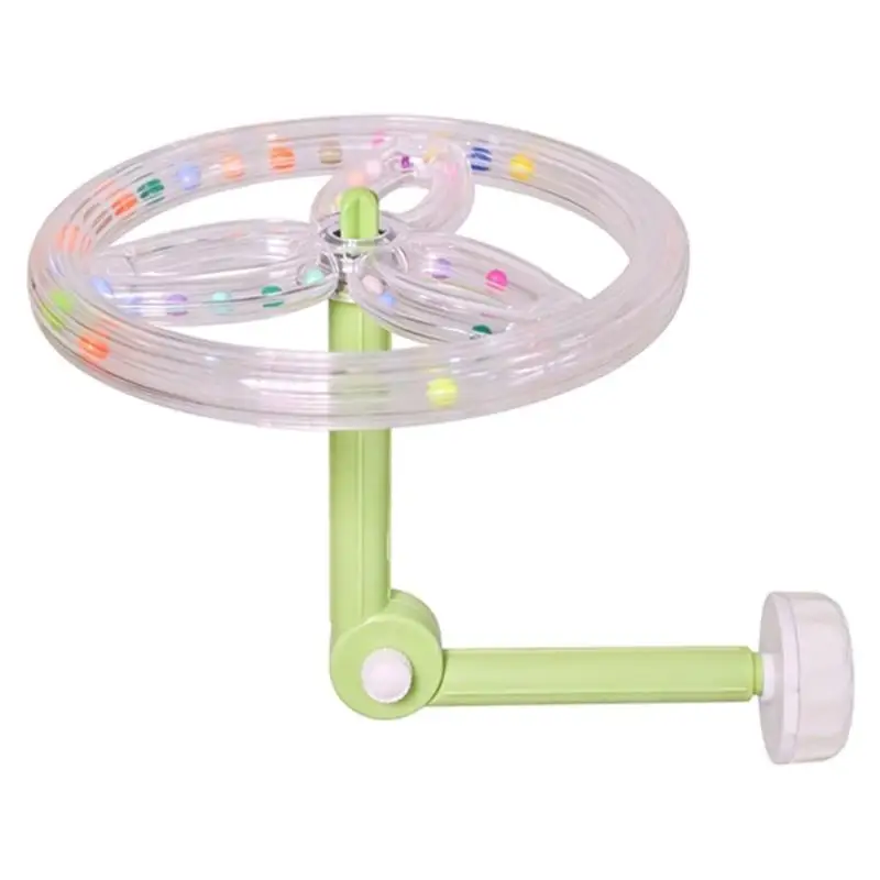R9UF Bird Cage Enrichment Swing for Pet Birds with Plastic Swing Track