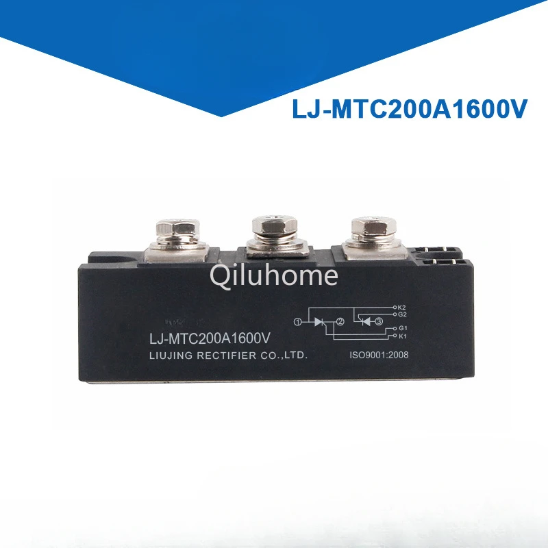 Bidirectional Triode Thyristor Module Mtc200a1600v Mtc200a Controlled Silicon Mtc200