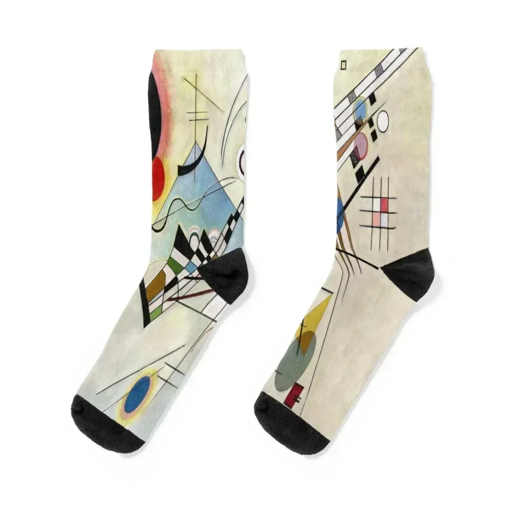 

Wassily kandinsky art Socks summer golf New year's kawaii Men Socks Luxury Brand Women's