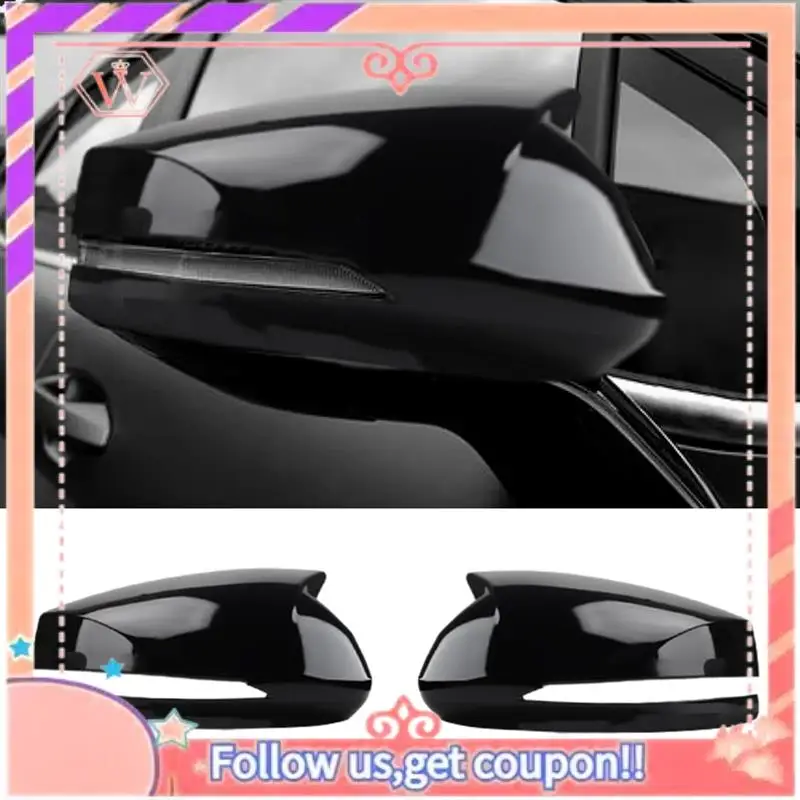 

Модернизированная накладка на зеркало заднего вида для Kia Sportage 2022-2024, крышка бокового зеркала, внешние аксессуары, глянцевый черный