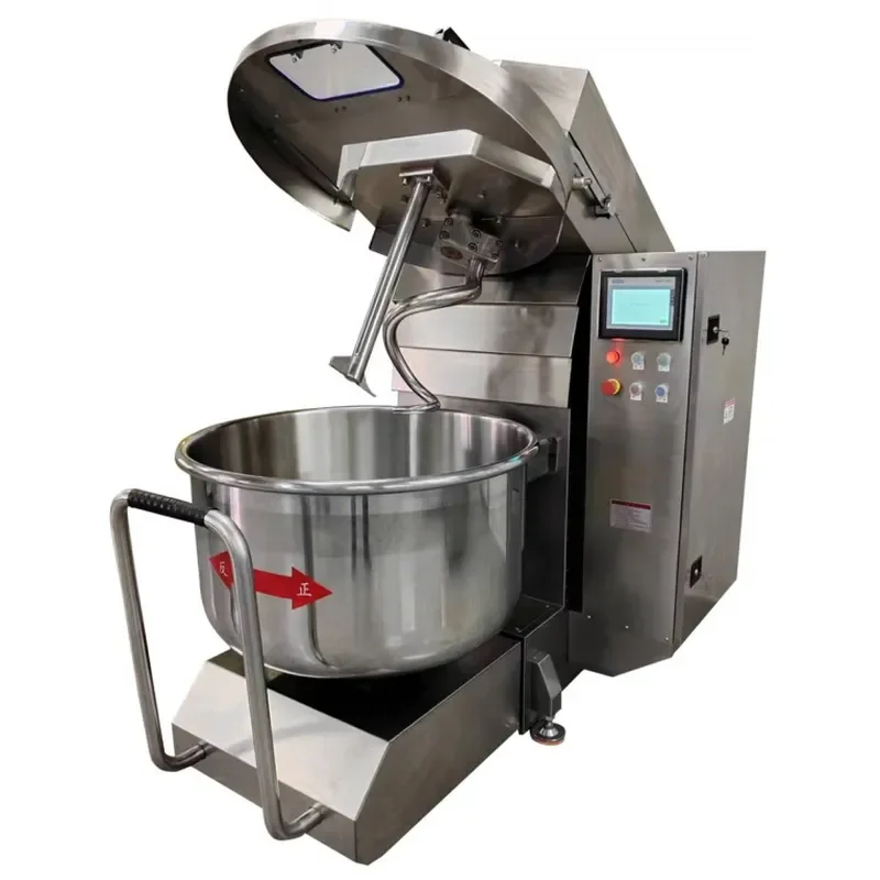 High Quality Heavy Duty 200L 260L 320L Flour Dough Mixer with Lift Removable Bowl Spiral Mixer for Commercial Bakery Use