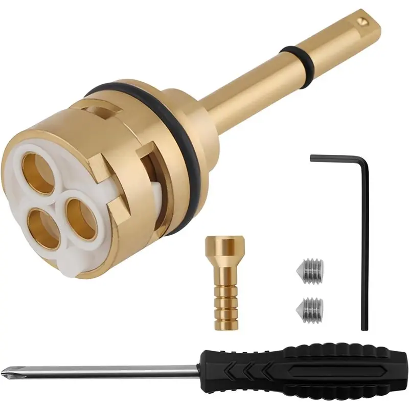 【HAPPY】RP71718 Brass 3-Function Diverter Cartridge For R11000, R22000- Enhanced Durability Construction