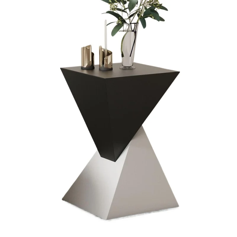 Creative latest side table high-end irregular small coffee table durable simple modern living room side table