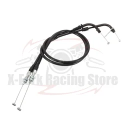 Motorcycle Throttle Cable Push Pull For Yamaha R6 2003-2005 R6S 2003-2009 Accelerator Gas Cable 5SL-26311-00-00 5SL-26312-00-00